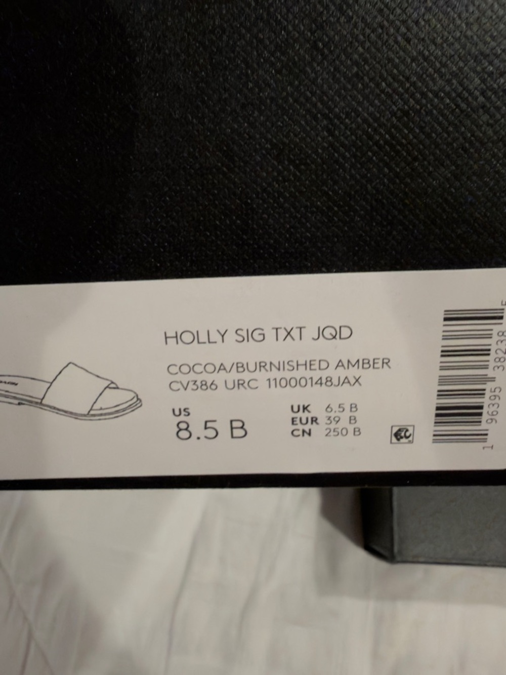 Coach Holly Sandal In Signature Textile Jacquard Size 8.5 - Picture 4 of 7